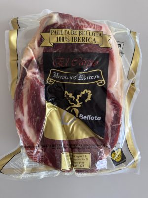 PALETA DE BELLOTA IBÉRICA 100% RAZA IBÉRICA ENVASADA