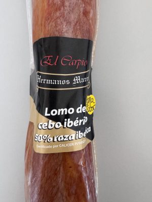 LOMO DE CEBO IBÉRICO 50% RAZA IBÉRICA